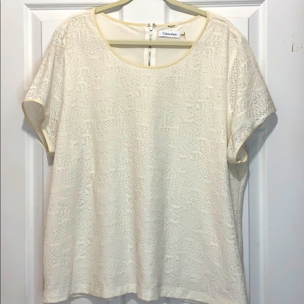 Cream shirt